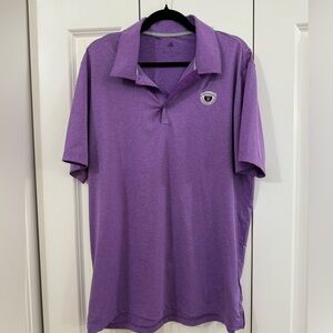 Medina country club. Adidas Purple Polo Shirt. Men’s size large.